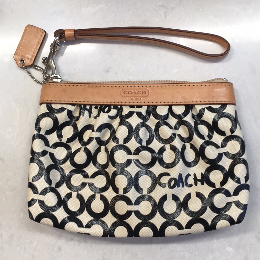 Cute Coach Wristlet